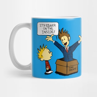 Calvin and the Doctor Mug